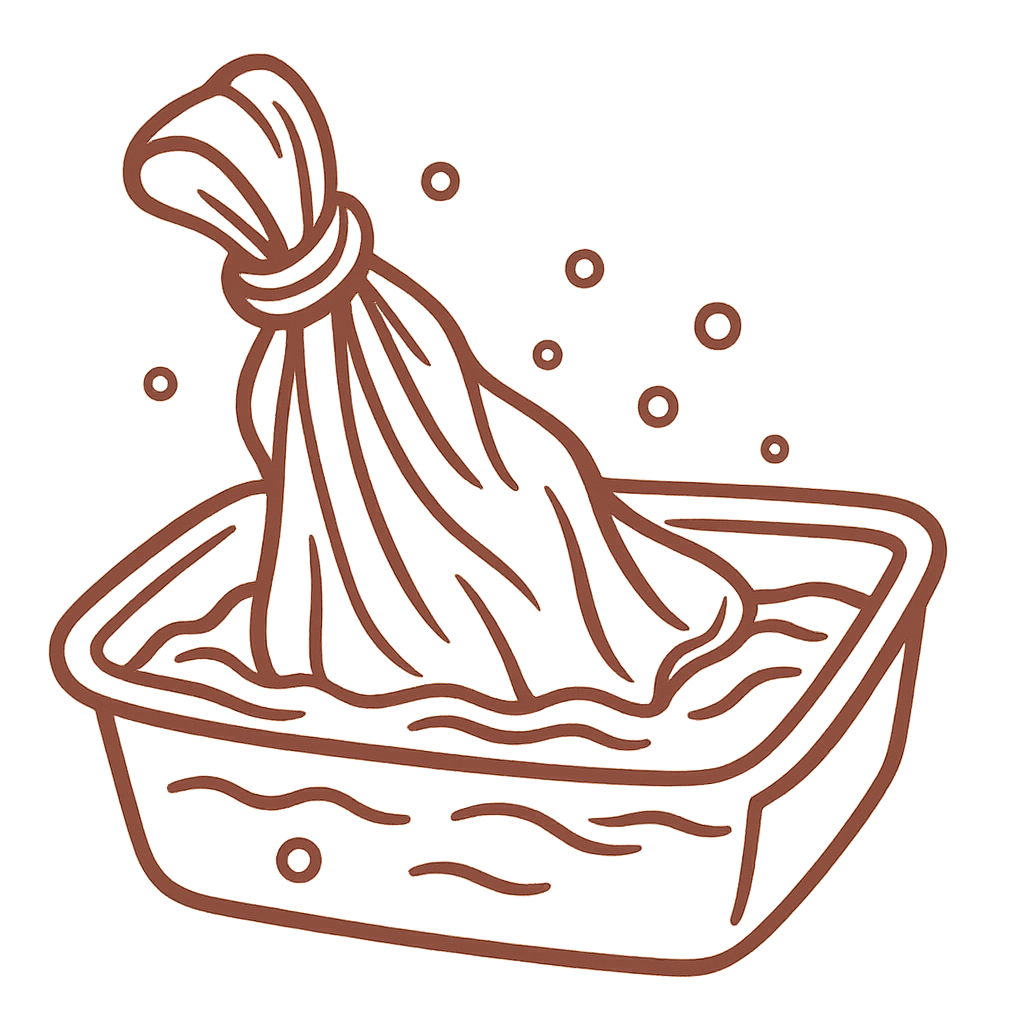 Sarees drying under sun